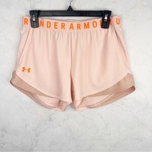 [Under Armour] Women's Pink Play Up Shorts